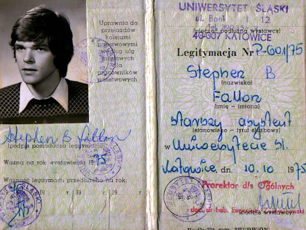 Steve’s national identity card