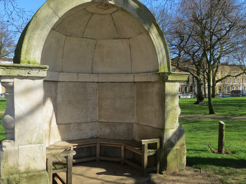 Pedestrian alcove, Victoria Park