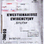 Polish secret police file